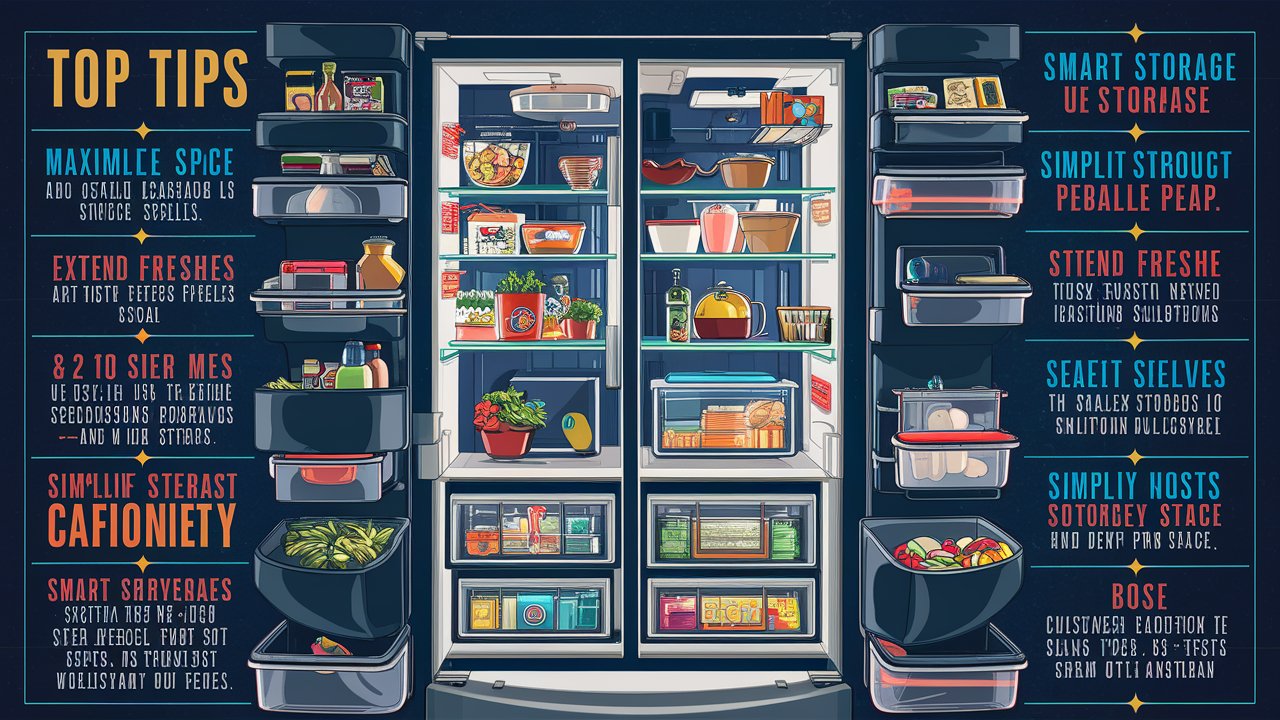 Fridge organizing